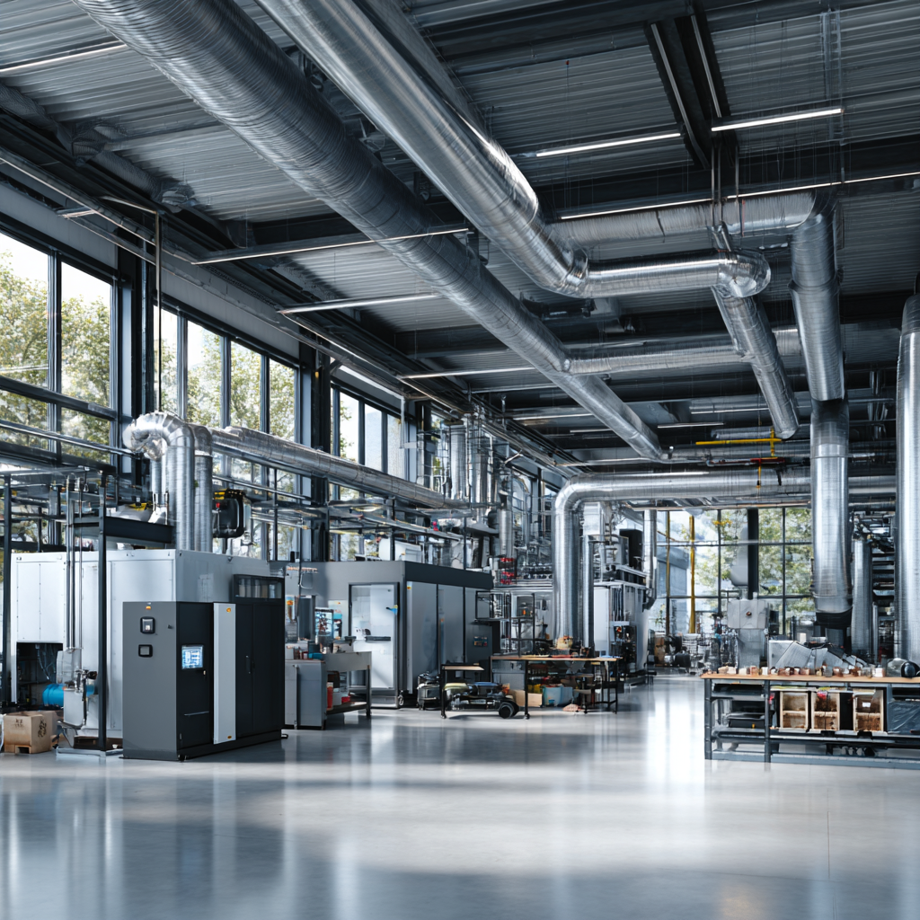 Fuchs Group BHKW Produktionshalle in Deutschland - Made in Germany Qualität